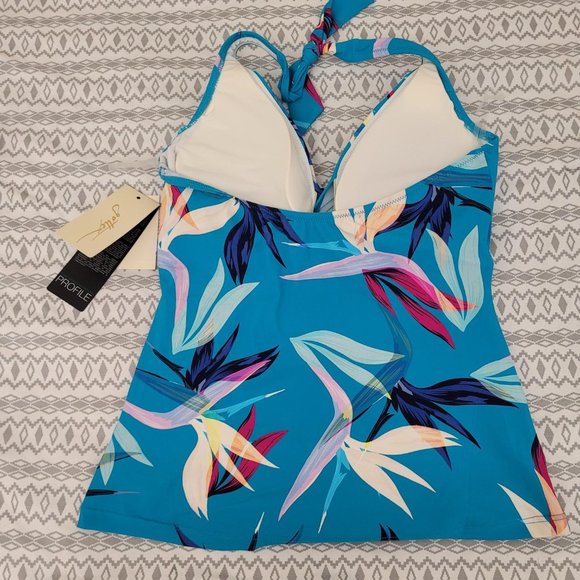 36. Profile by Gottex tankini top. Size 12. NWT - Picture 7 of 7